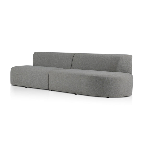 Opal Outdoor 2-Piece Sectional - Hayes Smoke