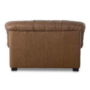 Moe's Halston Lounge Chair Tan Leather