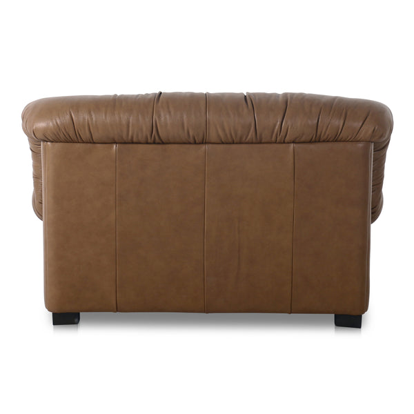 Moe's Halston Lounge Chair Tan Leather