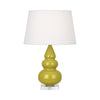 Citron Small Triple Gourd Accent Lamp