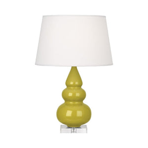 Citron Small Triple Gourd Accent Lamp