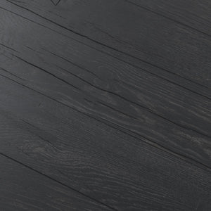 Bristol Solid Wood End Table - Aged Black