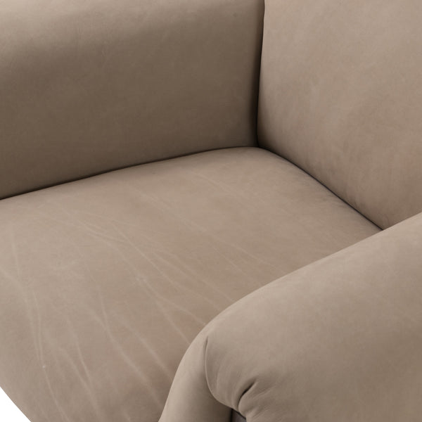 Samena Chair in Nubuck Sand