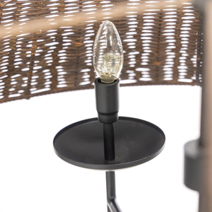 Harwick Chandelier - Jet Black