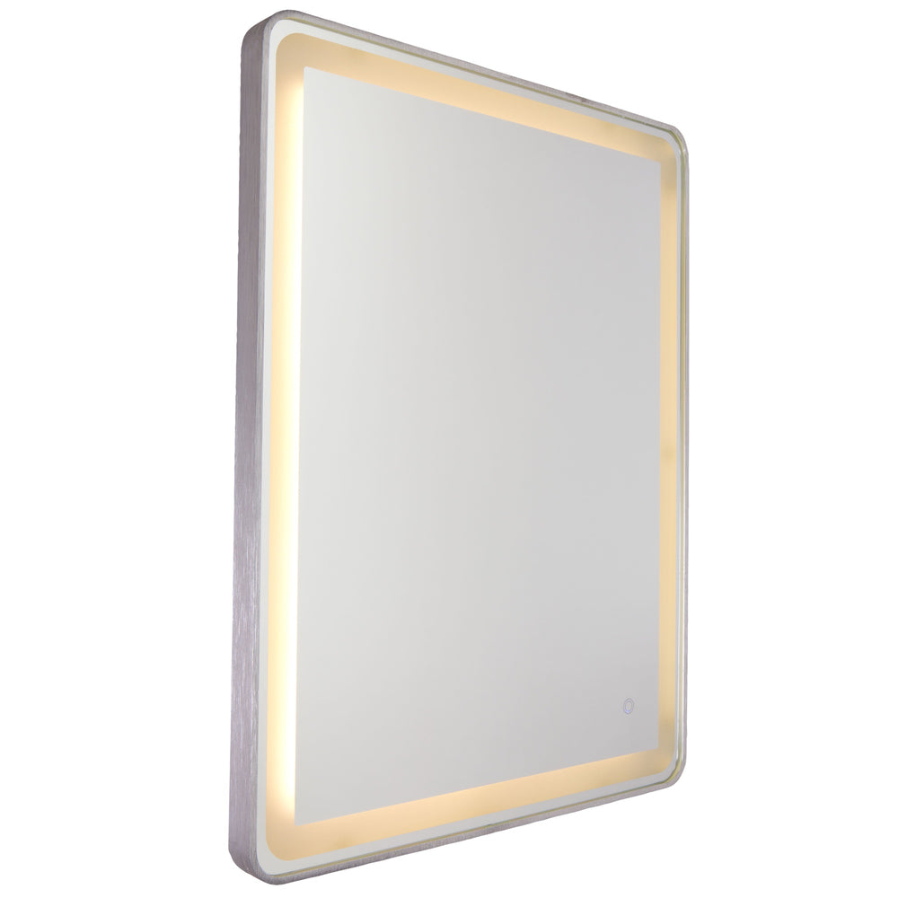 Reflections AM301 Mirror in Brushed Aluminum
