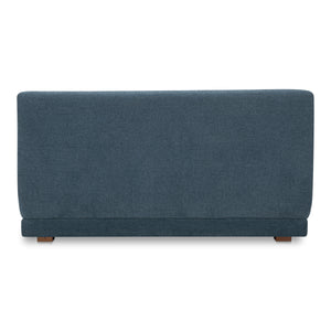 Moe's Fraser Wedge Slipper Chair Deep Blue