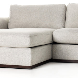 Colt 3-Piece U Sectional - Aldred Silver