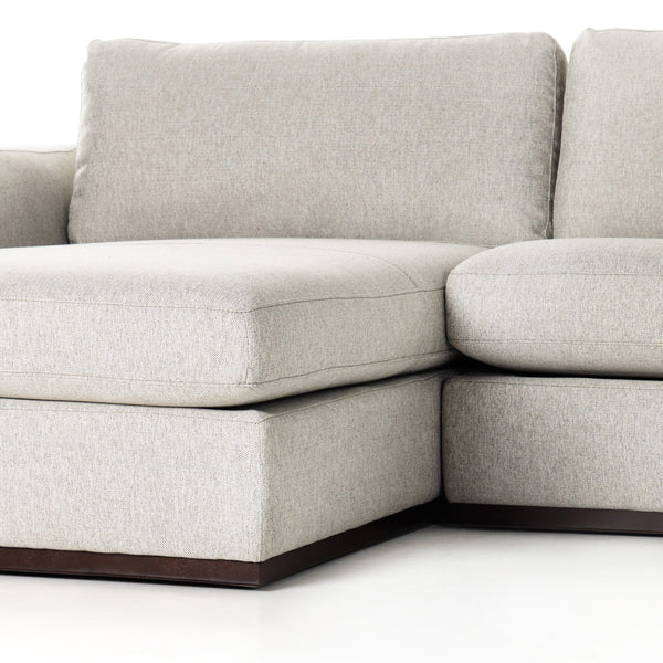 Colt 3-Piece U Sectional - Aldred Silver