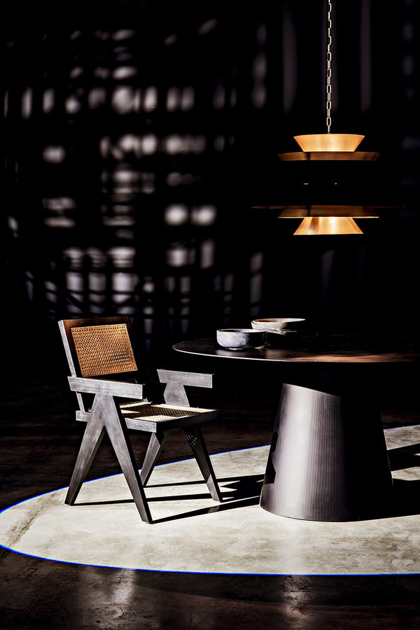Arion Pendant, Steel with Brass Finish