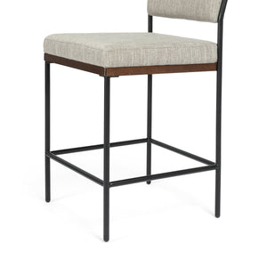 Benton Stool In Savile Flannel In Counter