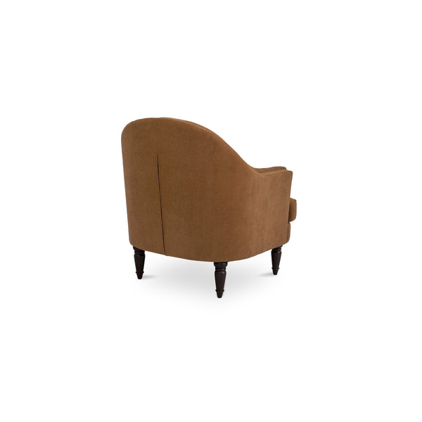 Moe's Pandora Accent Chair in Ginger Brown
