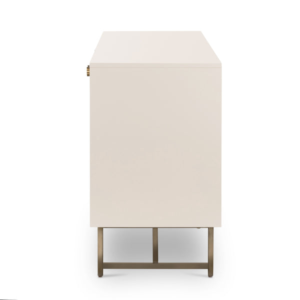 Van Sideboard In Matte Alabaster