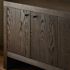 Torrington Media Console In Umber Oak