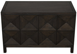 Quadrant Ebony Walnut 2-Door Sideboard