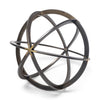 Galenna III (Large) 10L x 10W Black Metal Circular Decorative Orb