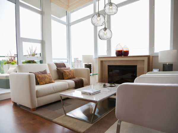 Chloe 3 Light Pendant in Brushed Nickel Finish