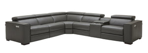 Killian Motion Sectional in Dark Grey
