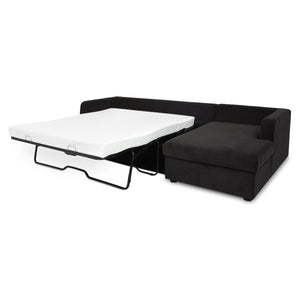 Moe's Burrow Sleeper Sectional with Storage Chaise