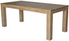 Bedford 75" Rect. Dining Table Square Legs In Brushed Smoke