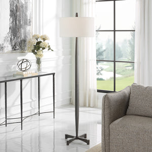 Counteract Rust Metal Floor Lamp