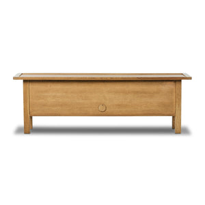Millbrook Media Console - Natural Light Oak
