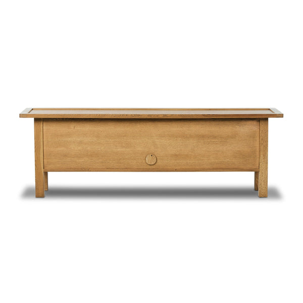 Millbrook Media Console - Natural Light Oak