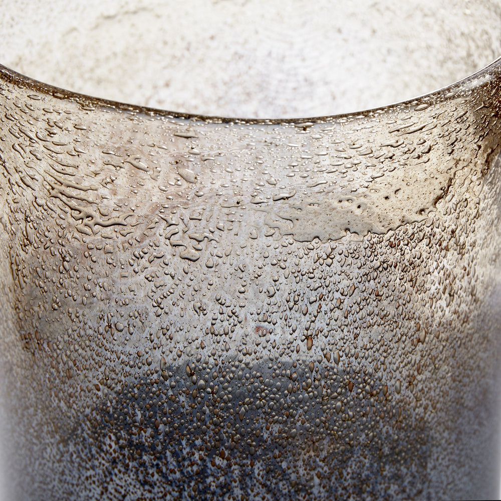 Triton Vase in Blue//Gold Dust