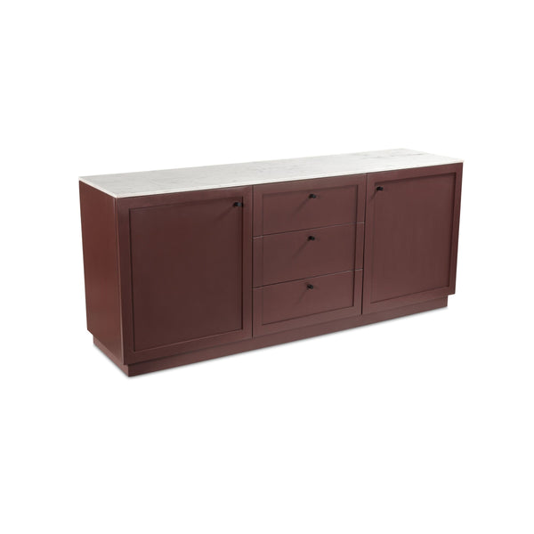 Moe's Nadine Sideboard in Deep Burgundy