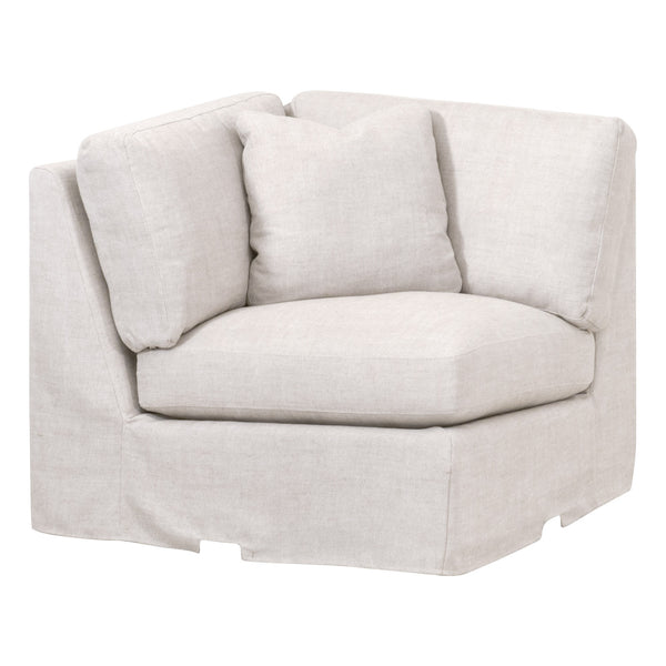 Lena Modular Slipcover Corner Chair