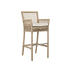 Brisbane Bar Stool - Natural Woven Frame with Olefin Cushion
