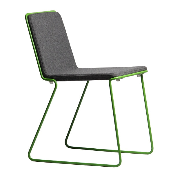 bleeker contemporary chair in wool