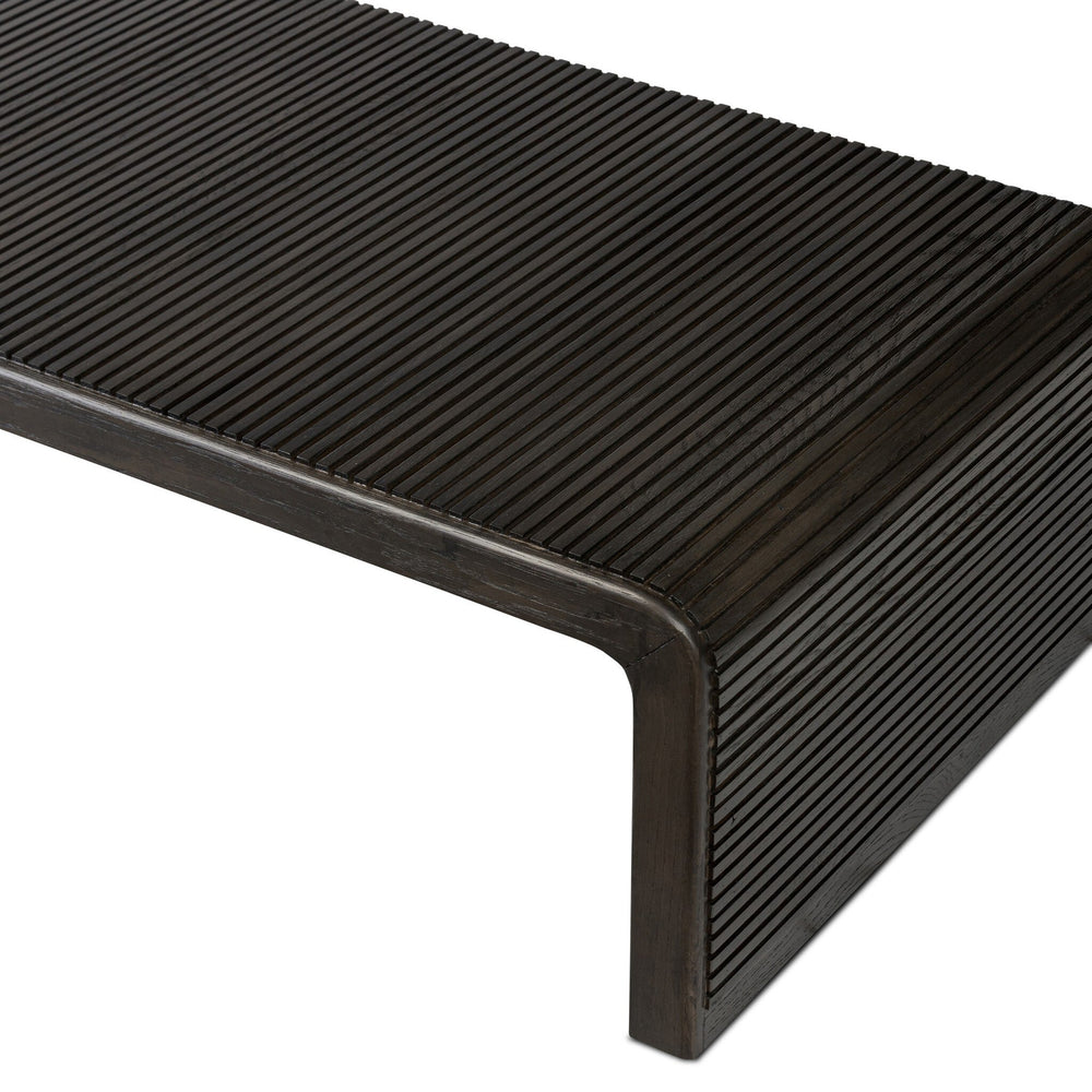 Leo Coffee Table - Smoked Black