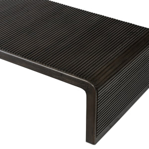 Leo Coffee Table - Smoked Black