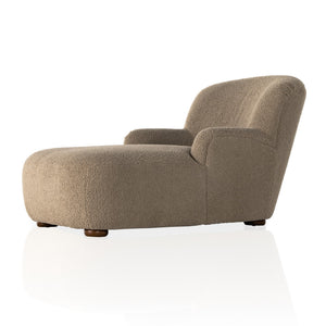 Kadon Chaise Lounge - Sheepskin Camel