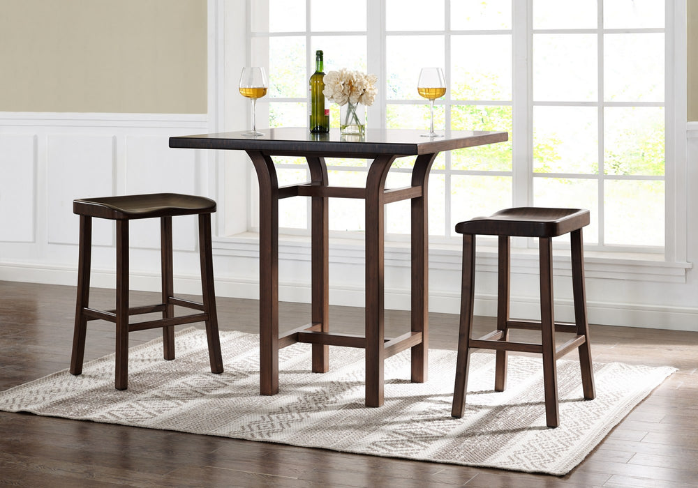 Black Walnut Tulip 26" Counter Height Stool