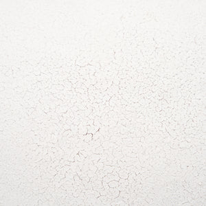Karakum I Short White Textured Ceramic Vase