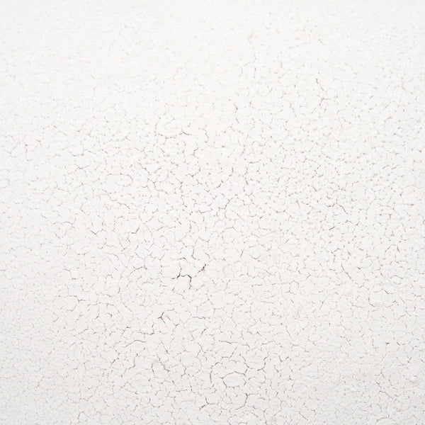 Karakum I Short White Textured Ceramic Vase
