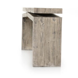 MATTHES CONSOLE TABLE IN WEATHERED WHEAT