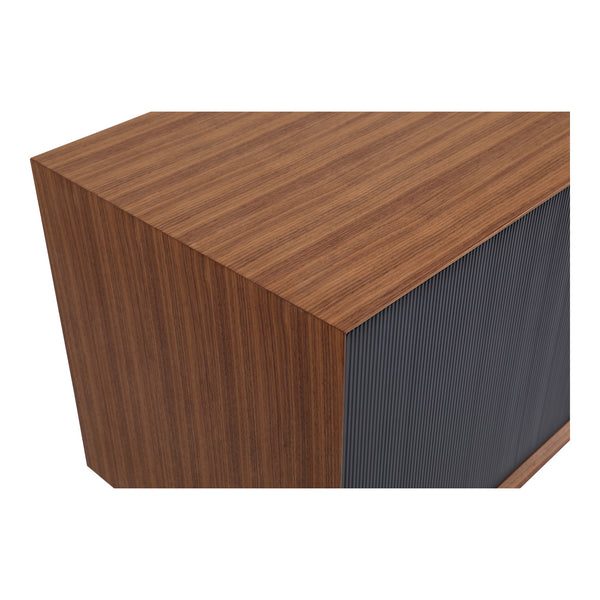 Moe's Araya Sideboard Brown with Black Detailing