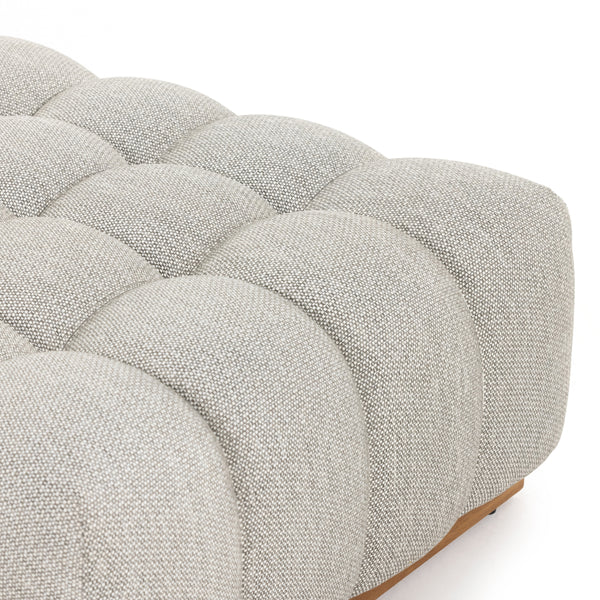 Roma Outdoor Ottoman Piece In Faye Ash