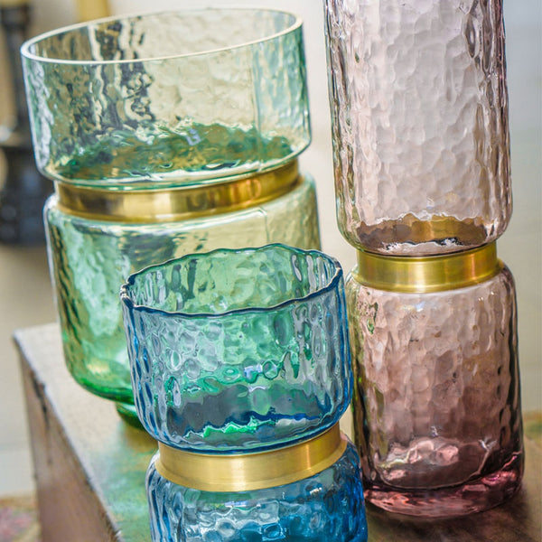Lava Glass Vases