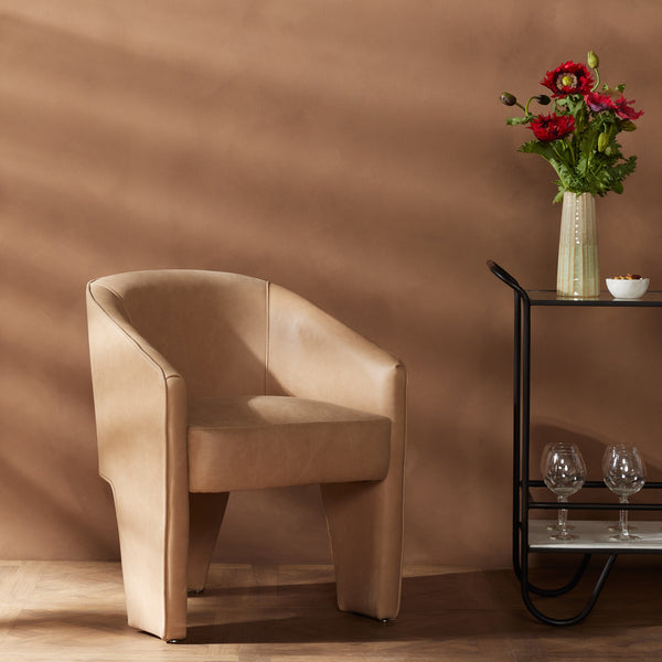 Fae Dining Chair In Palermo Nude