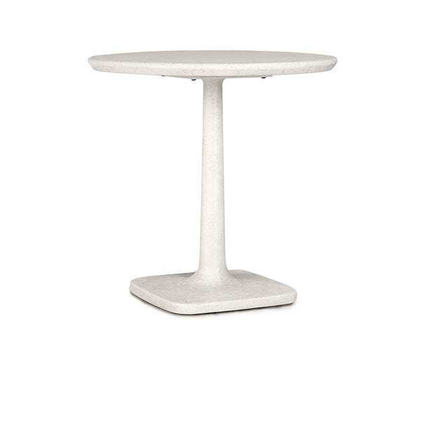 Paulina Outdoor Round Bistro Table 31" - White