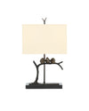 Sparrow Table Lamp In Bronze & Black
