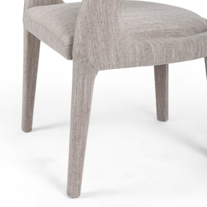 Hawkins Dining Chair In Savile Flannel