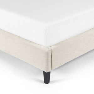 Madison Bed In Cambric Ivory In Queen
