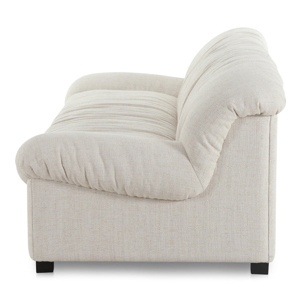 Halston Flecked Oat Sofa with Textured Upholstery