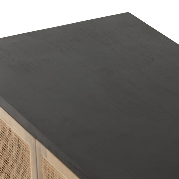 Clarita Sideboard In Black Mango