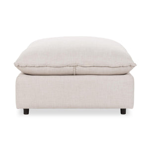 Caplan 6-Piece Modular Sectional with Ottoman in Dawn-Flax