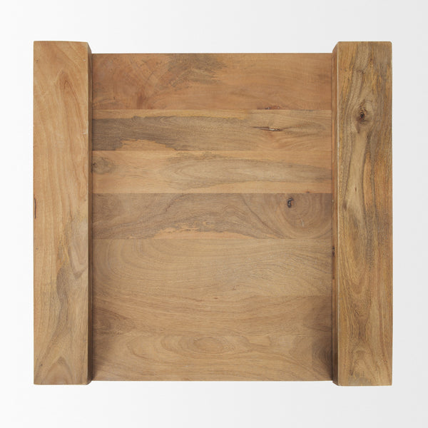 Athelia Light Wood Accent Table
